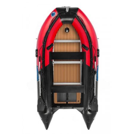 Лодка ПВХ STORMLINE Flexiteek 360 (черно-зеленая/красно-черная)