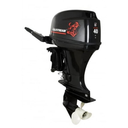 Лодка ПВХ АФАЛИНА 420 AFL + 2х-тактный лодочный мотор GOLFSTREAM T 40 BMS