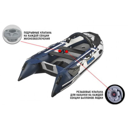 Лодка ПВХ STORMLINE Airdeck Extra 340