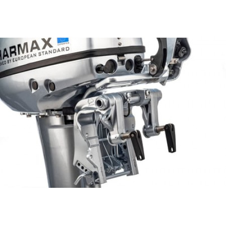 Лодка ПВХ АНДРОМЕДА 375 киль + 2х-тактный лодочный мотор SHARMAX SM9.9HS