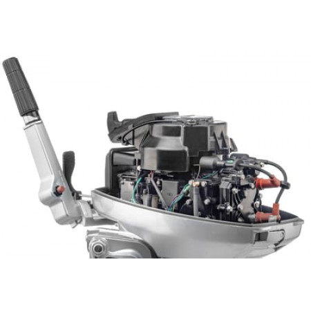 Лодка ПВХ АНДРОМЕДА 375 киль + 2х-тактный лодочный мотор SHARMAX SM9.9HS