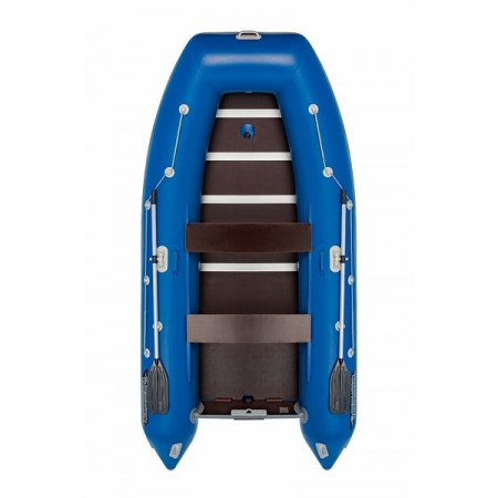 Лодка ПВХ АНДРОМЕДА 375 киль + 2х-тактный лодочный мотор SHARMAX SM9.9HS