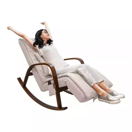 Массажное кресло качалка FUJIMO Time2Chill Ivory (Tailor 2)