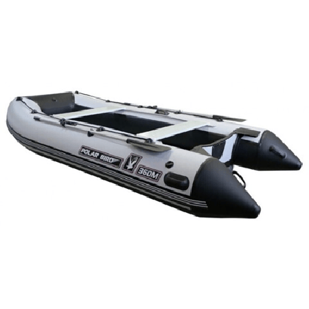 Лодка ПВХ Polar Bird PB-385M-nd Merlin (Кречет) + 2х-тактный лодочный мотор MARINE ROCKET MR25FFES