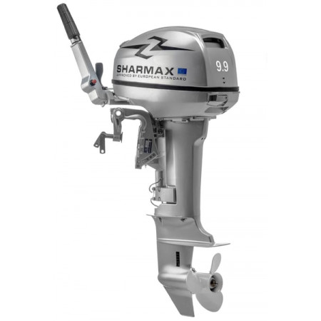 Лодка ПВХ АНДРОМЕДА 375 киль + 2х-тактный лодочный мотор SHARMAX SM9.9HS