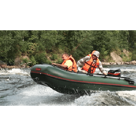 Лодка ПВХ КОМБАТ CMB-430 PRO + 2х-тактный лодочный мотор YAMAHA 40XWS