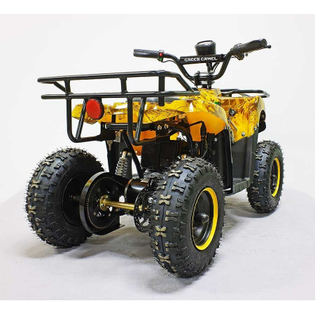 Квадроцикл GreenCamel Гоби K45 (36V 800W R6 Цепь) быстросъем, ножной тормоз