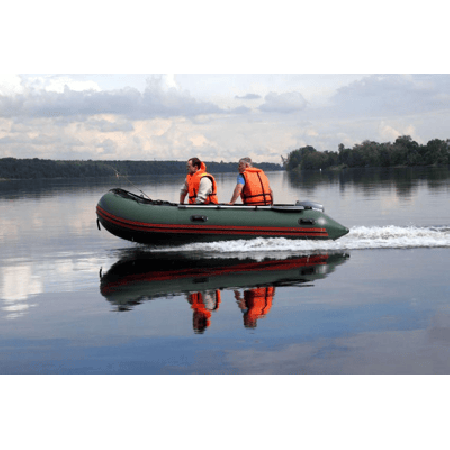 Лодка ПВХ КОМБАТ CMB-430 PRO + 2х-тактный лодочный мотор YAMAHA 40XWS