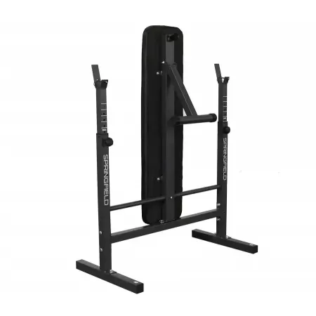 СКАМЬЯ ДЛЯ ЖИМА СО СТОЙКАМИ ДОМАШНЯЯ OXYGEN FITNESS SPRINGFIELD