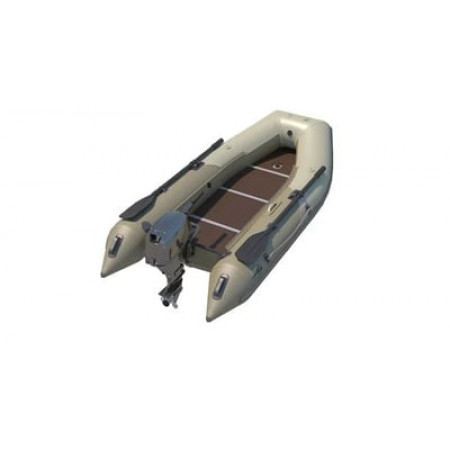 Лодка ПВХ BADGER FL 330 + 2х-тактный лодочный мотор MARINE ROCKET MR9.9PRO