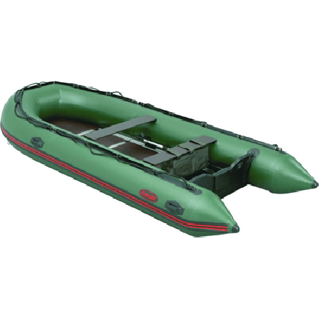 Лодка ПВХ КОМБАТ CMB-430 PRO + 2х-тактный лодочный мотор YAMAHA 40XWS