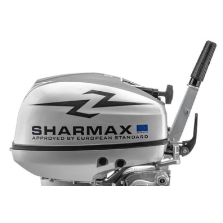 Лодка ПВХ АНДРОМЕДА 375 киль + 2х-тактный лодочный мотор SHARMAX SM9.9HS