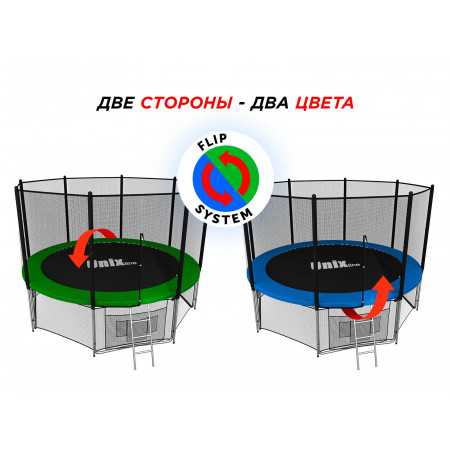 Батут UNIX line Classic 12 ft (outside)