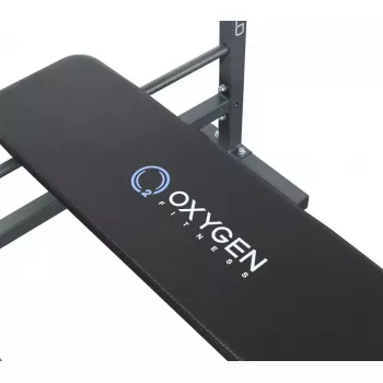 СКАМЬЯ ДЛЯ ЖИМА СО СТОЙКАМИ ДОМАШНЯЯ OXYGEN FITNESS SPRINGFIELD