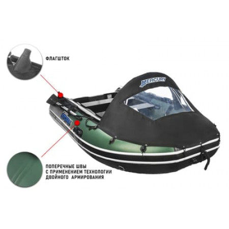 Лодка ПВХ STORMLINE Adventure Extra 400
