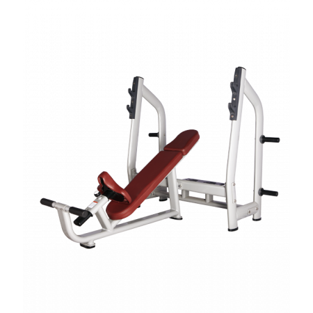 Скамья для жима с положительным наклоном Bronze Gym H-025 (коричневый)