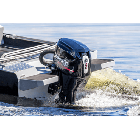 Лодка ПВХ COMPAS 420 + 4х-тактный лодочный мотор YAMER EF40 EFI