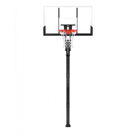Баскетбольная стационарная стойка, акрил Spalding 54 " Gold In-Ground